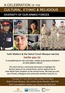 Celebration of the Cultural, Ethnic and Religious Diversity of Our Armed Forces