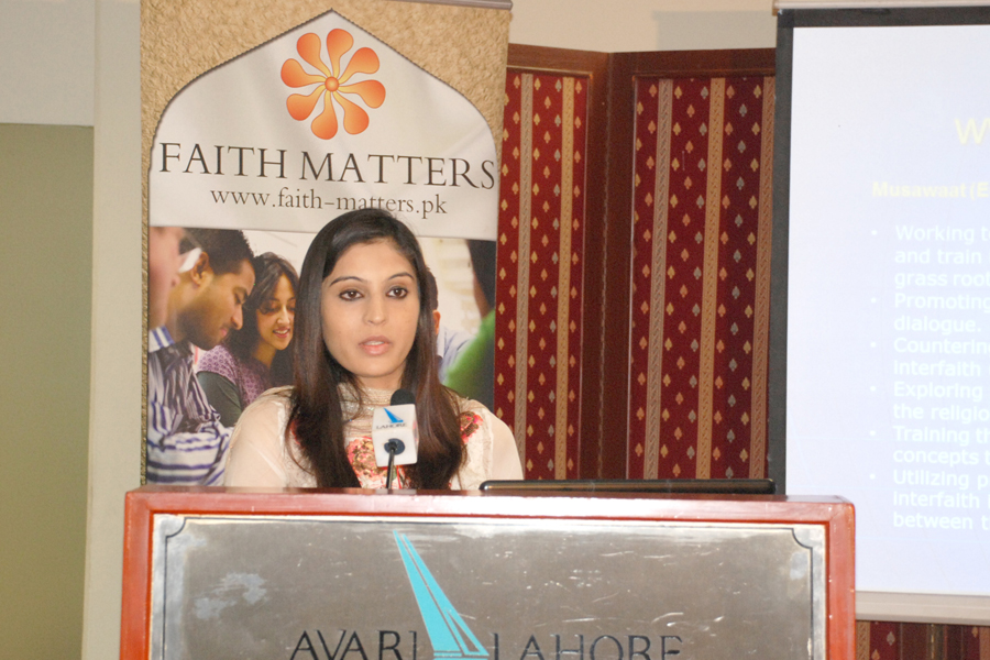 Faith Matters Pakistan, Interfaith session in Lahore