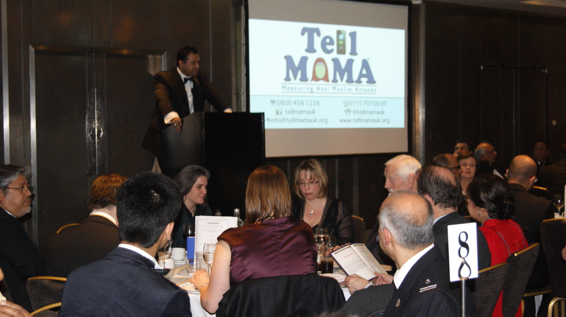 TELL MAMA Fundraising dinner - Faith Matters