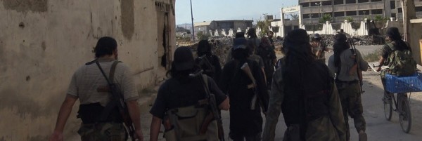 IS in Qadam - South Damascus