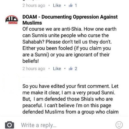 Anti-Shia Rhetoric Like This is Unacceptable. It is Anti-Muslim Bigotry