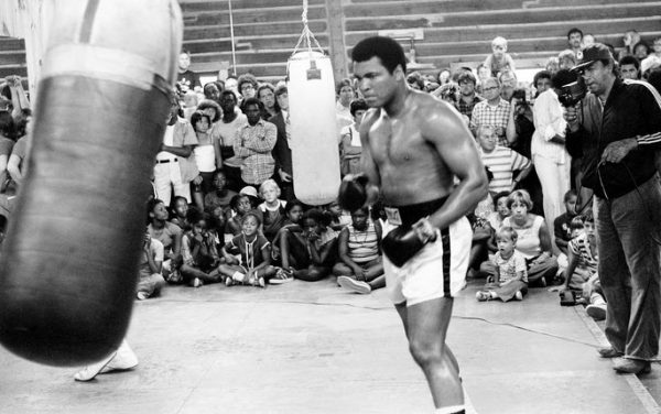 Ali Training for Fight with Spinks